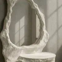 آینه قدی و آباژور و ...طراحی خاص و ساخت سفارشی|لوستر و چراغ آویز|سلماس, |دیوار