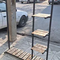 رگال لباس قفسه چوبی فلز سبد فروشگاهی|فروشگاه و مغازه|مشهد, گاز|دیوار
