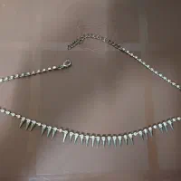 گردنبند پر نگین تایلندی