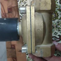 شیر برقی دوانج برنجی