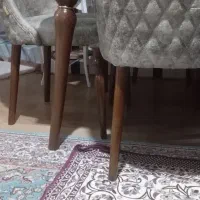 غذاخوری شش نفره تمام چوب نو بدون استفاده|میز و صندلی غذاخوری|اردبیل, |دیوار