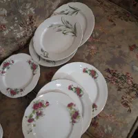 دیس و بشقاب و نعلبکی وکاسه و قندان قدیمی|کلکسیون اشیاء عتیقه|تهران, بیسیم|دیوار