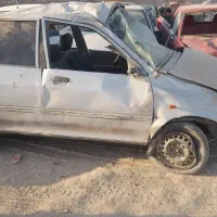 باسلام پراید نقره ایی مدل ۸۶