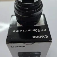 لنزcanon 50mm f1.4