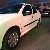 206 SD V8 سفید|خودرو سواری و وانت|مشهد, کلاهدوز|دیوار