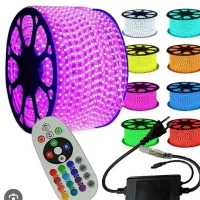 لامپ شلنگی نور مخفی وایرلس2835 RGB هفت رنگ گارانتی