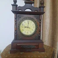 ساعت رومیزی چوبی