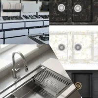 سینک ظرفشویی روشویی* توکار استیل* تک و عمده