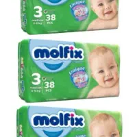 ۳ عدد پوشک مولفیکس ۳