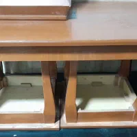 میزجلو مبلی و دو تا عسلی