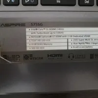 لپتاپ ایسر aspire 5755G|رایانه همراه|فردیس, |دیوار
