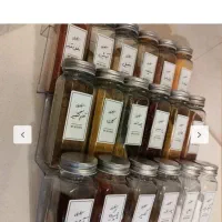 استند پلکسی جا ادویه ایرانی تعداد 70 عدد باهم|آب‌چکان و نظم‌دهنده ظروف|تهران, نیروی دریایی|دیوار