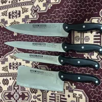 ست چهار تای چاقو ی اشپزخانه stainless