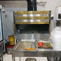 منقل ذغالی و فن ۵۰ سانت دمحده|اجاق گاز و لوازم برقی پختوپز|قم, نیروگاه|دیوار