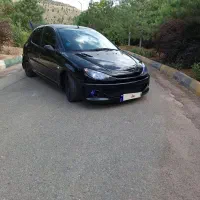 پژو 206 مشکی|خودرو سواری و وانت|تبریز, |دیوار