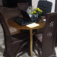 میز چهارنفره با صندلی