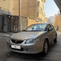 مزدا323 مدل1383 بدون رنگ شاسی سالم