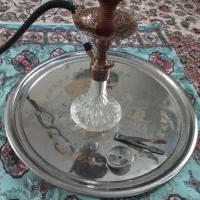 قلیان طرح کرنو جنس مسی|کلکسیون و سرگرمی|تهران, افسریه شمالی|دیوار