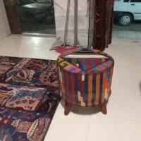 پاف با فرش دستبافت|مبلمان خانگی و میز عسلی|بجنورد, |دیوار