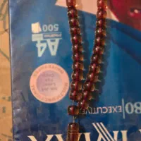 تسبیح سندلوس شامقصودکهربا|کلکسیون اشیاء عتیقه|سامان, |دیوار