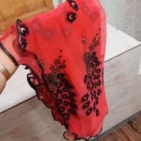 پیراهن مجلسی بچگانه همراه شال|لباس|سیاهکل, |دیوار