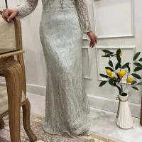 لباس مجلسی تمام کار شده