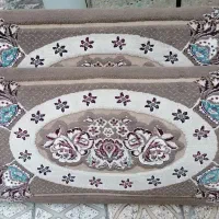 یک جفت پشتی گل برجسته