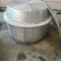 دیگبزرگ ۲۲۰لیتری با لگن با دستگاه گلاب گیری ۲لول