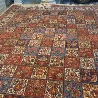 فرش دستباف خشتی تازه افتاده|فرش|نجفآباد, امیرآباد|دیوار