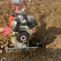 شخم زنی با کلتواتور ۱۰ اسب