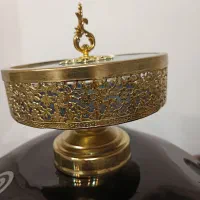 کلی وسایل شکلاتخوری، استکان،قندان،شمعدان چهارپایه
