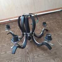 لوستر پنج شاخه سالم و شیک|لوستر و چراغ آویز|کرمانشاه, |دیوار