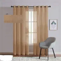 پرده مخمل و کتان پانچی تحویل فوری|پرده، رانر، رومیزی|تهران, مولوی|دیوار