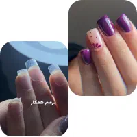 ۲ نفرمدل ترمیم یاکاشت رایگان ناخن