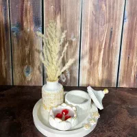 دکوری جا شمعی و سنگی|صنایع دستی و سایر لوازم تزئینی|پاکدشت, حصار امیر|دیوار