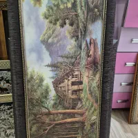 تعدادی تابلو قلمزنی، نقاشی...