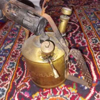 چراغ پریموس برنجی قدیمی|کلکسیون اشیاء عتیقه|ری, هاشم‌آباد|دیوار