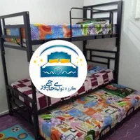 تخت خواب۲دو طبقه مهماندار(تختخواب دوطبقه)سه نفرنلی|تخت و سرویس خواب|مشهد, حسین‌آباد|دیوار