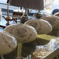 چینی و سرامیک لوستر آباژور وقطعات لوستر|لوستر و چراغ آویز|اردبیل, |دیوار