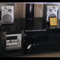 میز تلوزیون شیشه ای