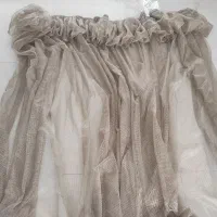 پرده اتاق خواب رنگ طلایی|پرده، رانر، رومیزی|کلاله, |دیوار