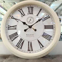 ساعت تمام چوب WALTHER دو موتوره م.تایوان بیصدا|ساعت دیواری و تزئینی|تبریز, |دیوار