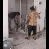 کنده کاری وتخریب کاری تضمینی باابزارکامل بنایی