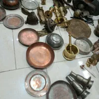 لوازم برنجی فانوس مشربه آفتابه