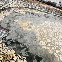 یک جفت فرش گل برجسته کاملا نو تو پلاستیک|فرش|اسفراین, |دیوار