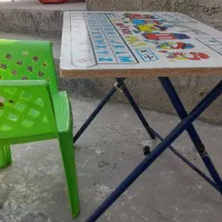 میز و صندلی کودک و میز و تخت همه با هم یک میلیون