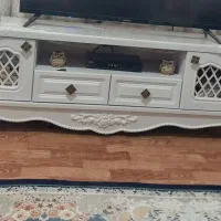 میز تلویزیون چوبی بدون خطو خش