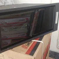 هود مخفی درب دار کف شیشه