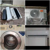 تعمیرات،نصب،سرویس اسپیلت،ماشین لباسشویی اتوماتیک