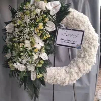 اجاره وکرایه تاج گل تسلیت ۶۰۰ تومن مصنوعی وطبیعی|خدمات پذیرایی، مراسم|تبریز, |دیوار